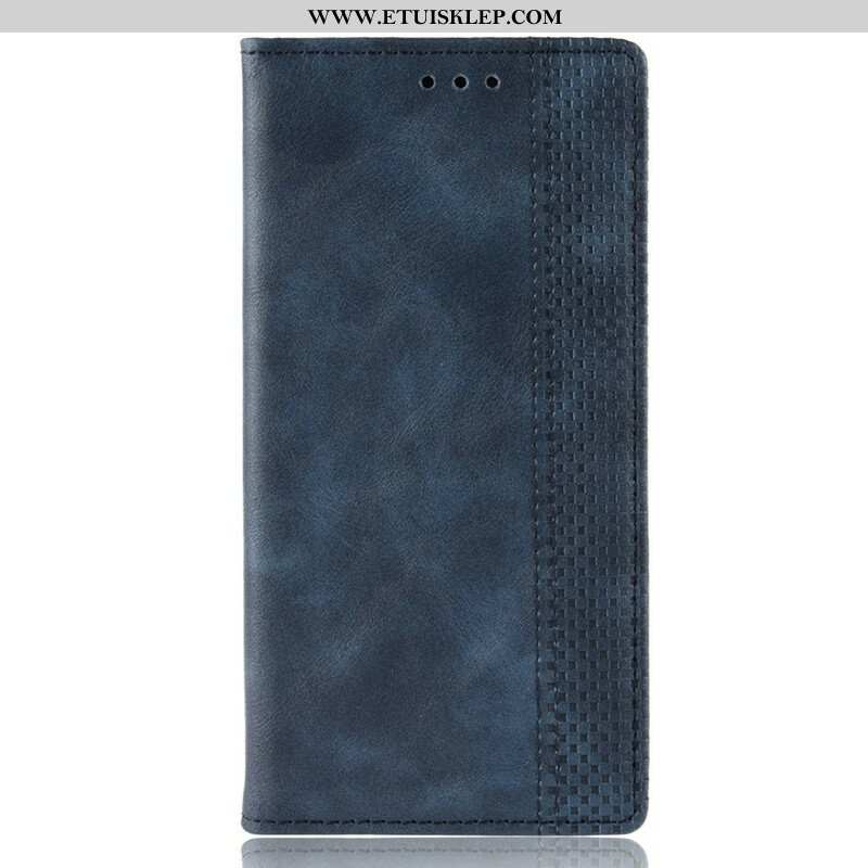 Etui Na Telefon do Samsung Galaxy M12 / A12 Etui Folio Stylizowany Efekt Skóry W Stylu Vintage